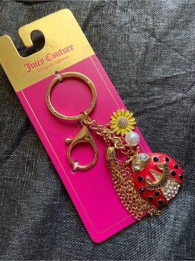 Juicy Couture Lady Bug Bag Charm NWT